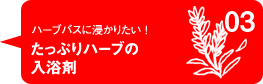 ハーブバスに浸かりたい！たっぷりハーブの入浴剤